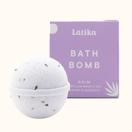Calm Bath Bomb – Pure Essential Oils 🟣 Fall 🍂 