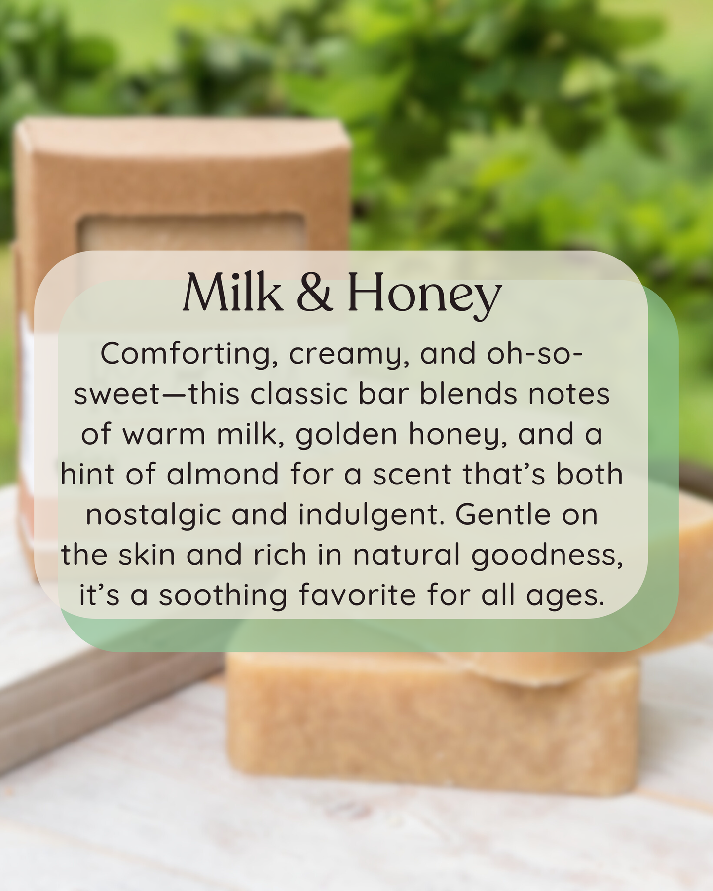 Milk & Honey Goat Milk Soap
