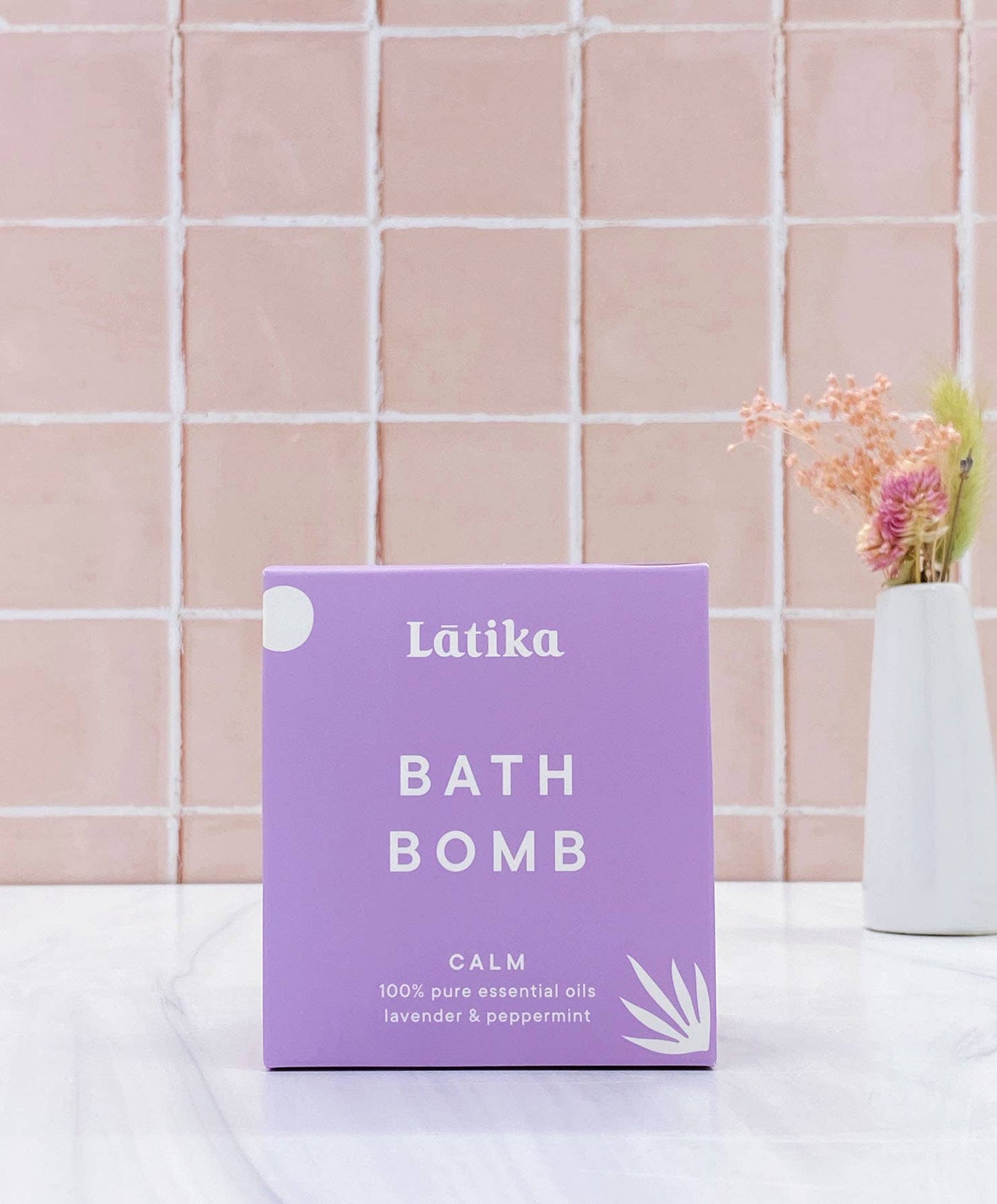 Calm Bath Bomb – Pure Essential Oils 🟣 Fall 🍂 