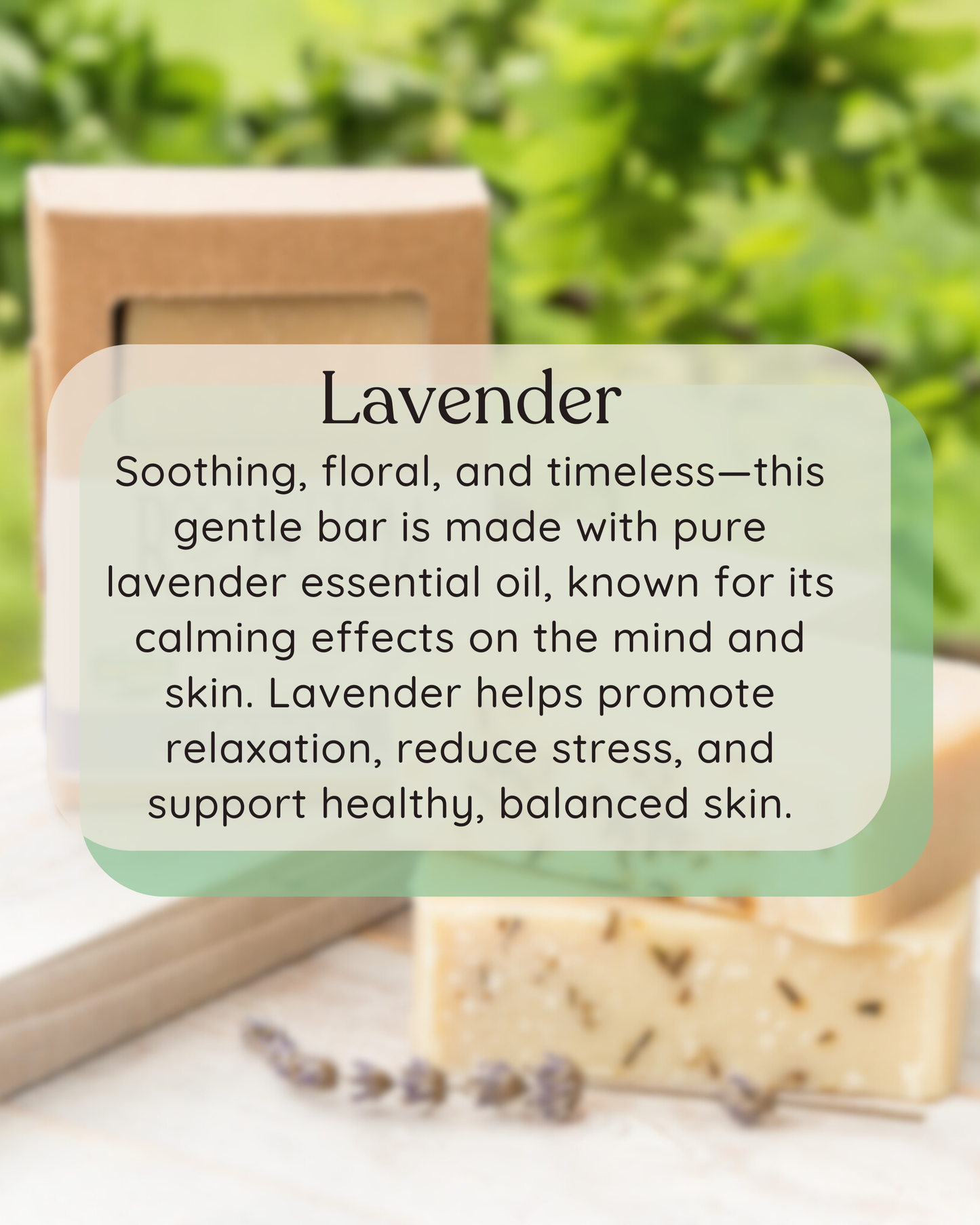 Lavender Goat Milk Soap- Essential oil