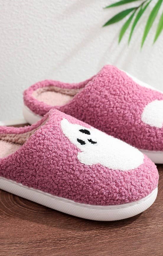 Pumpkin & Ghost Slippers – Cozy Fall Vibes | CORGI CANDLE