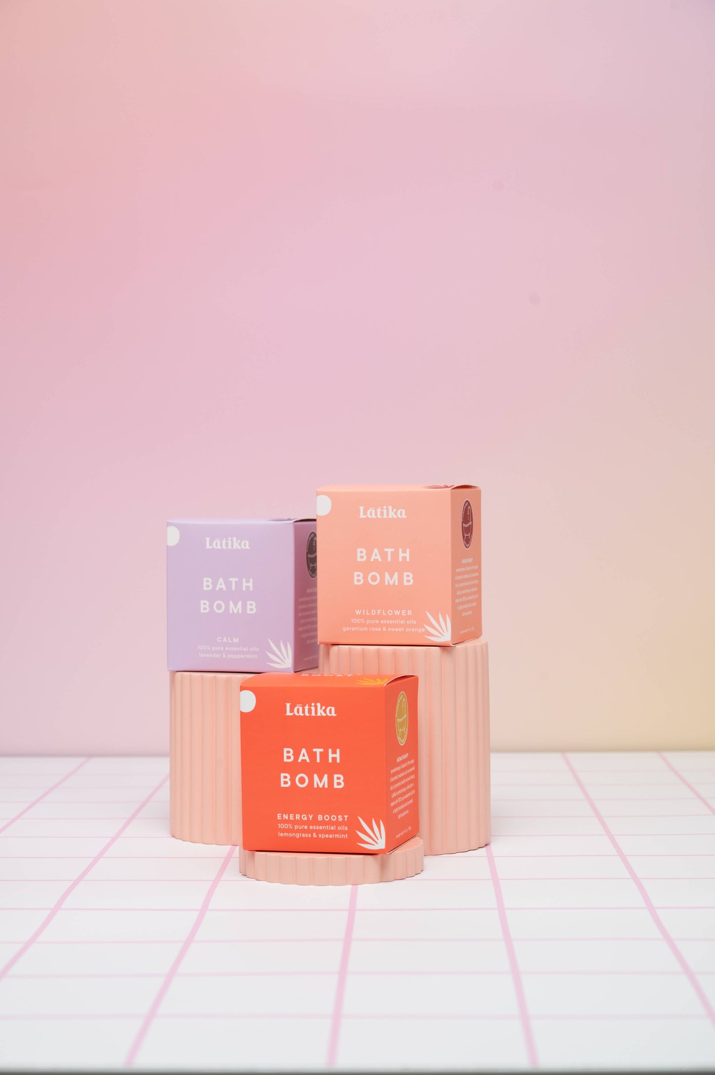Calm Bath Bomb – Pure Essential Oils 🟣 Fall 🍂 