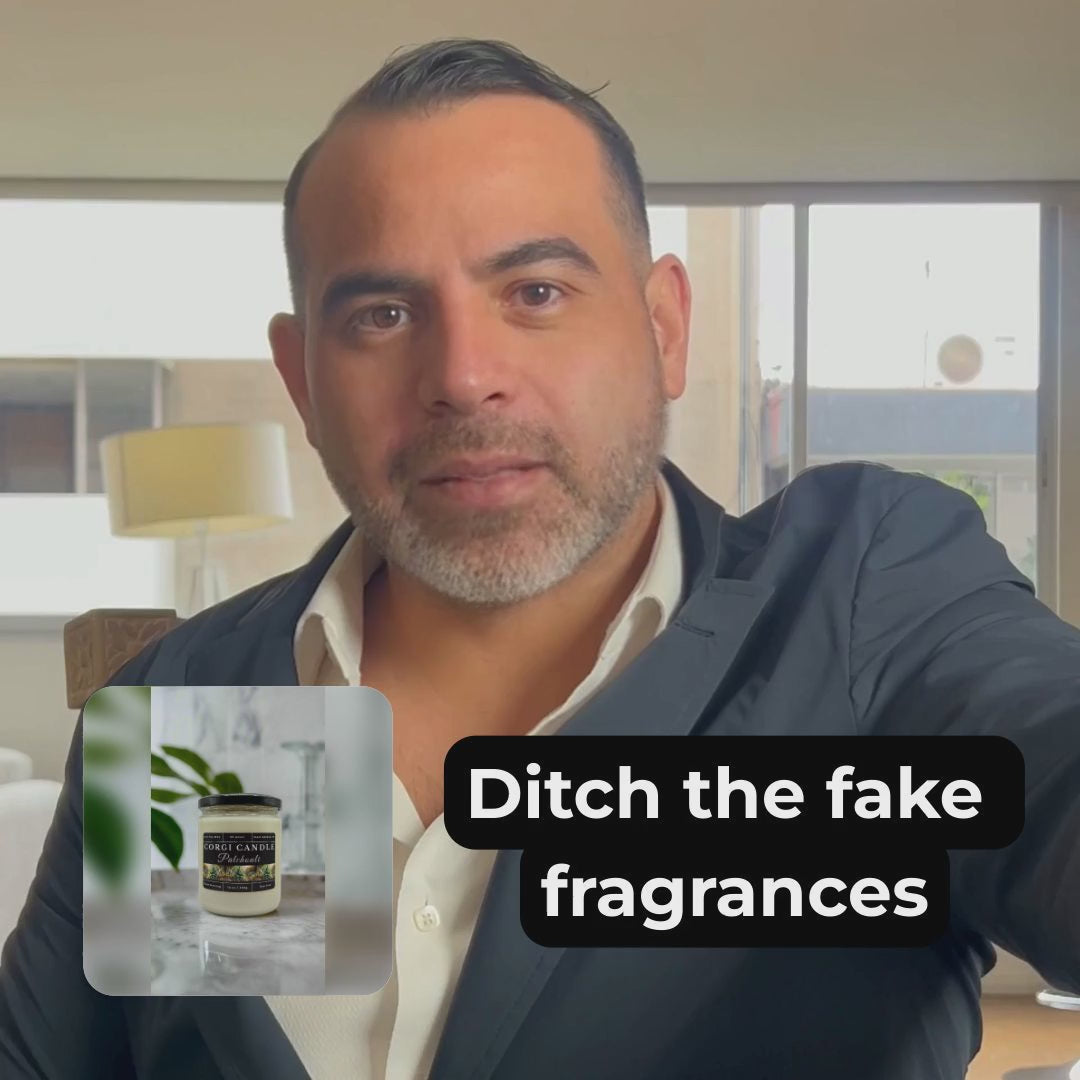 Patchouli Ad video by CORGI CANDLE