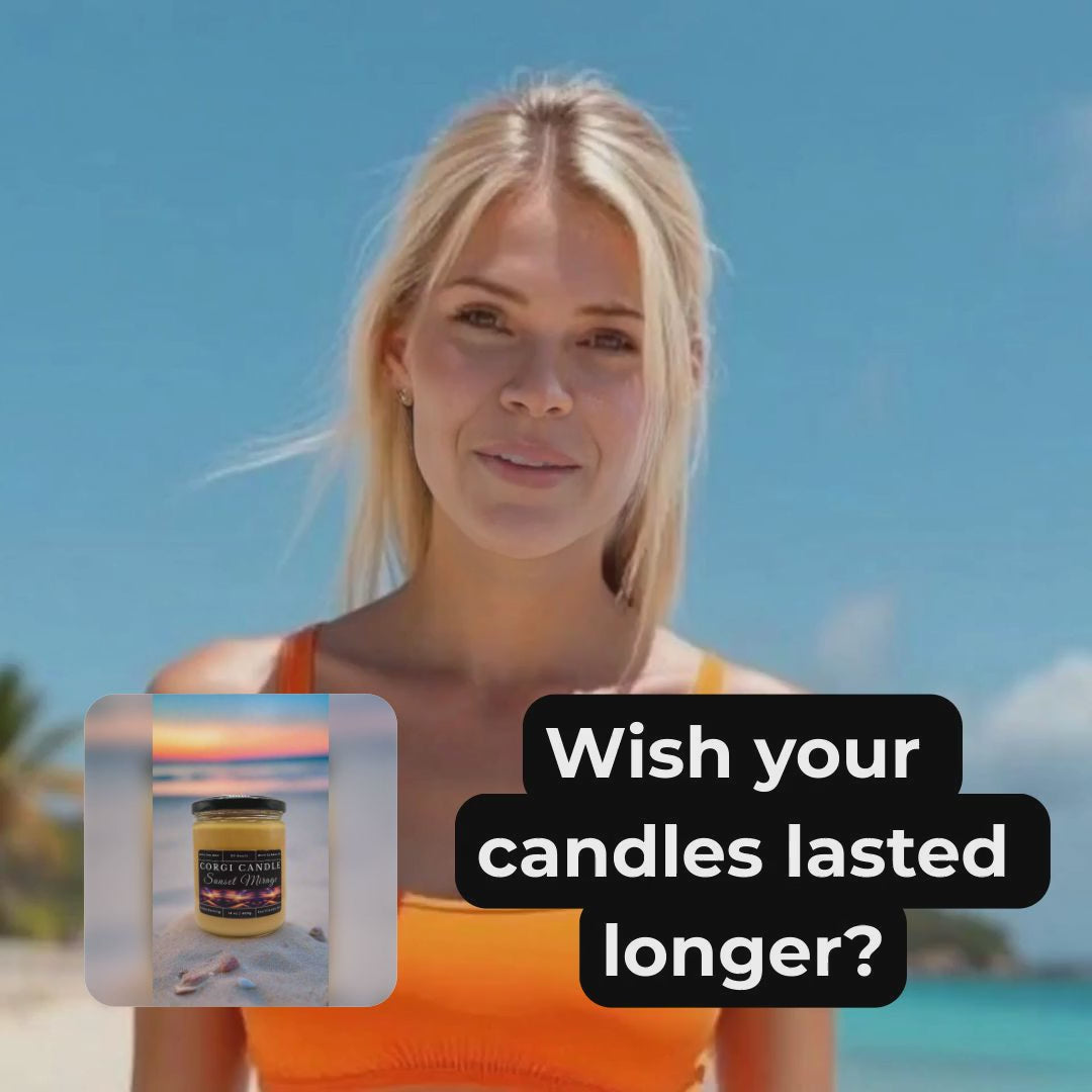 Sunset Mirage Ad video by CORGI CANDLE