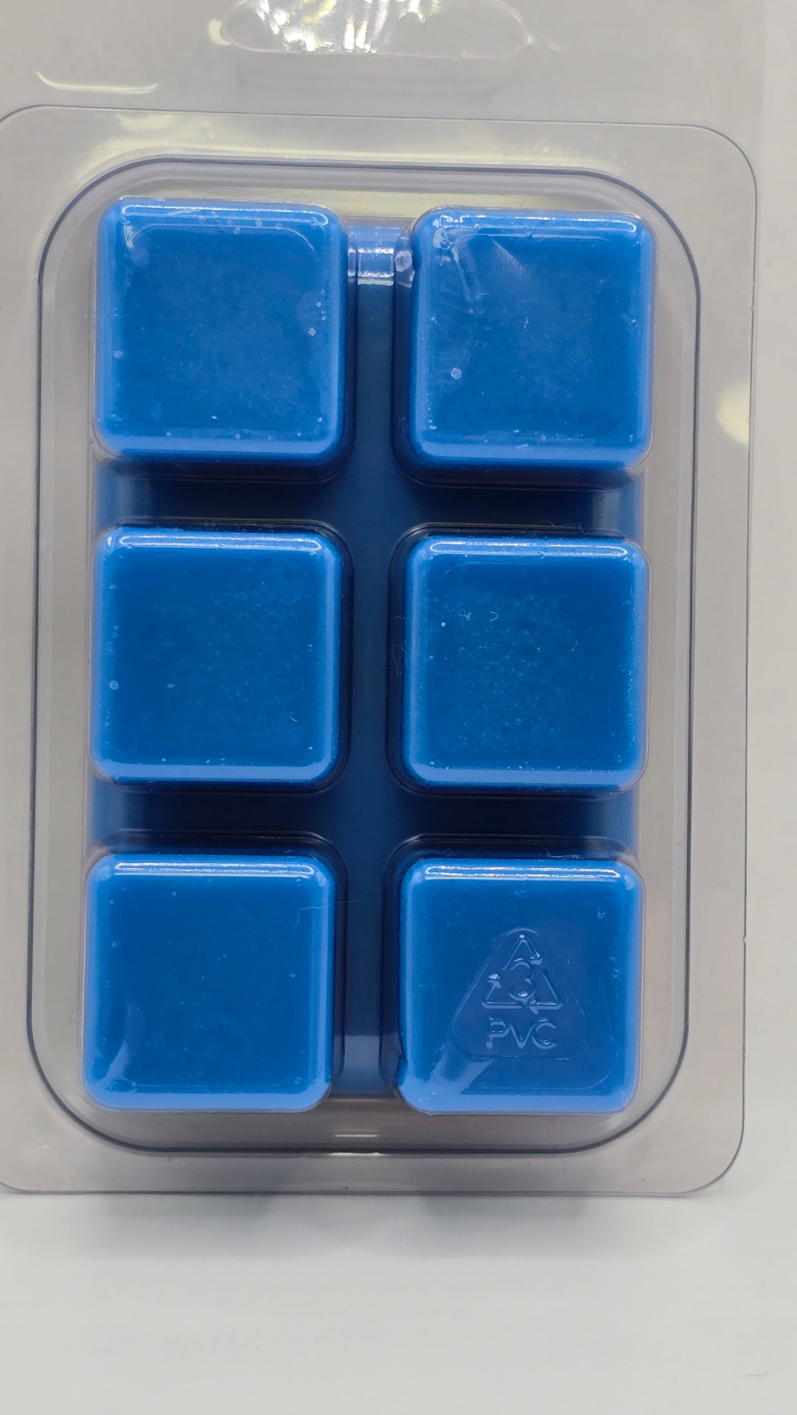 Tropical Temptation wax melts from CORGI CANDLE in clamshell packaging, featuring Brazilian-inspired scent label